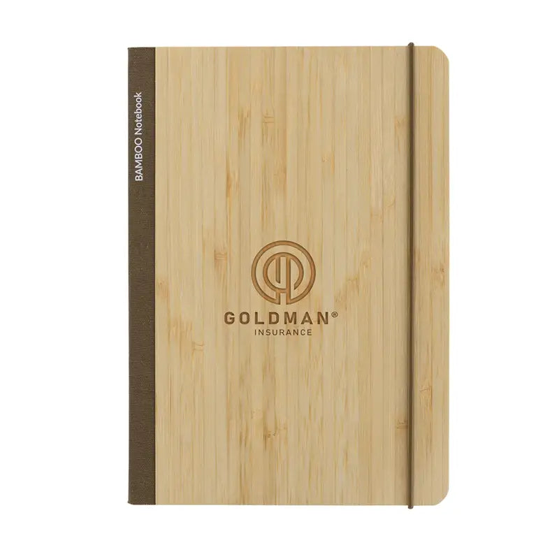 Brown Bamboo A5 Notebook