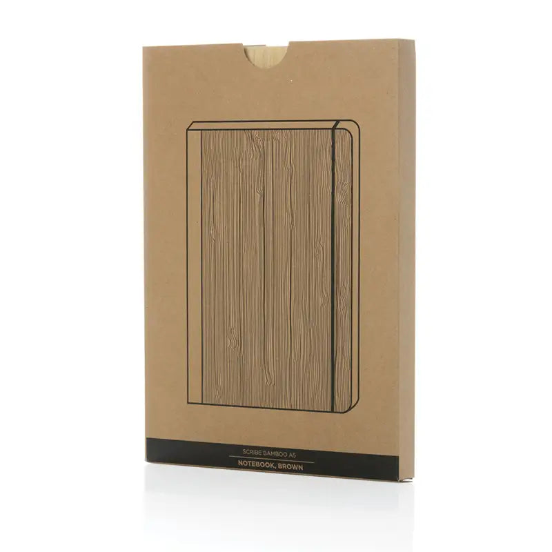 Brown Bamboo A5 Notebook