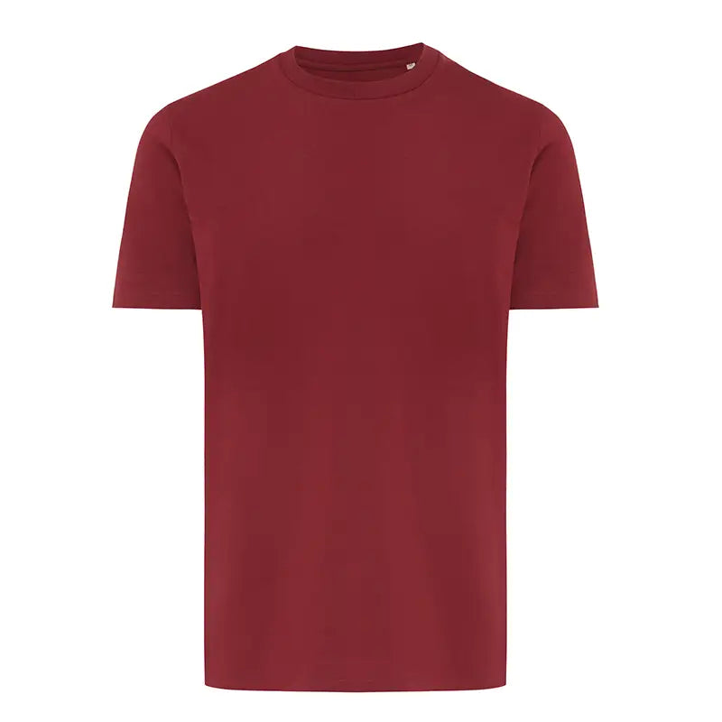 Brett Burgundy Recycled Cotton T-Shirt