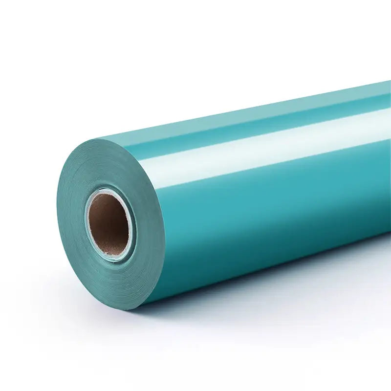 <tc>Hőtranszfer fólia Alap - Aqua kék - 30,5 x 180 cm</tc>