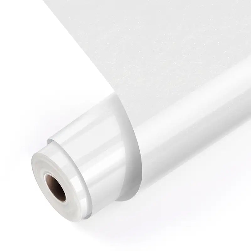 <tc>Hőtranszfer fólia Csillámos - fehér - 30,5 x 90 cm</tc>