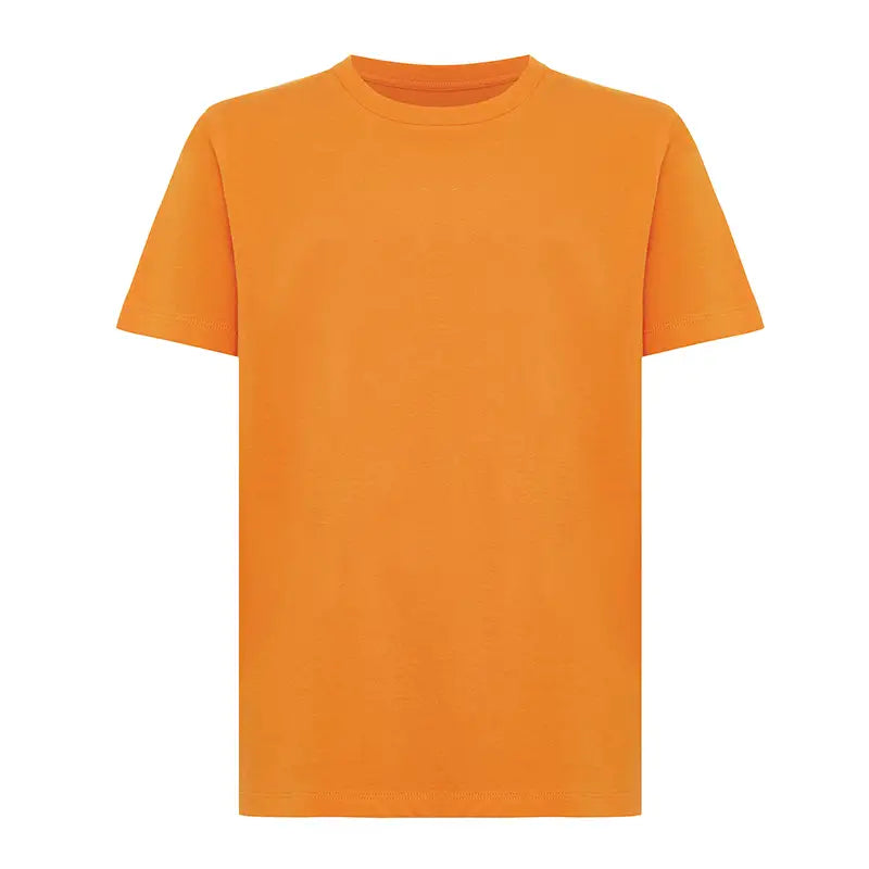 Orange Lightweight Recycled Cotton T-Shirt for KIDS