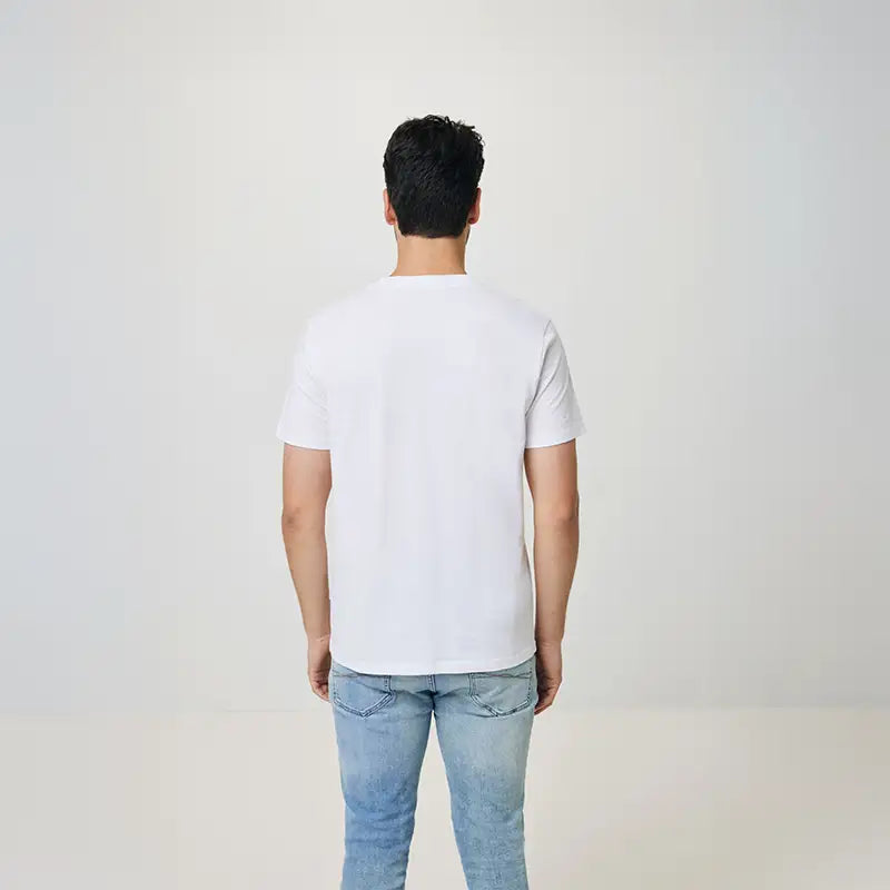 Bryce White Recycled Cotton T-Shirt