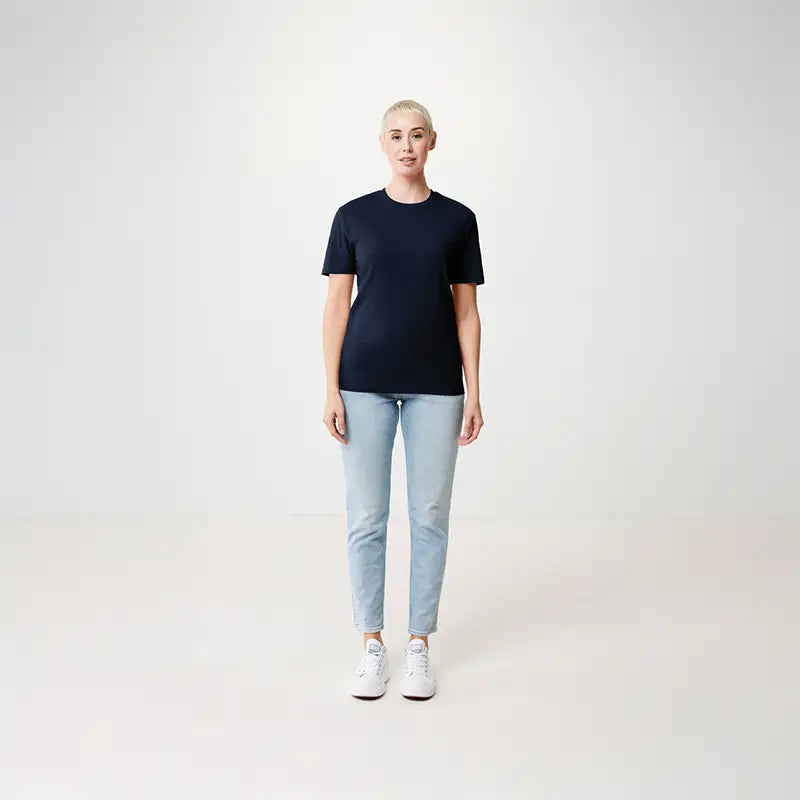 Bryce Navy Recycled Cotton T-Shirt