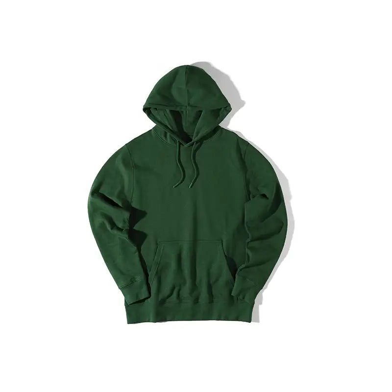 Rila Forest Green Lightweight Recycled Cotton Hoodie