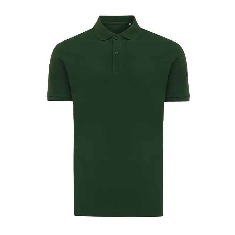 Yosemite Forest Green Recycled Cotton Polo Shirt