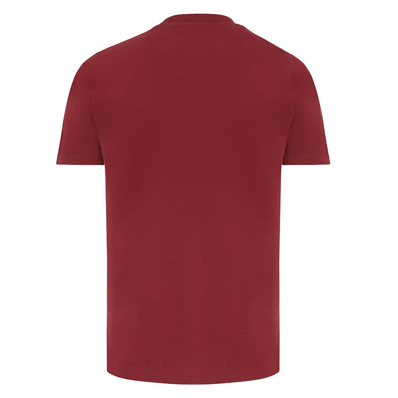 Brett Burgundy Recycled Cotton T-Shirt