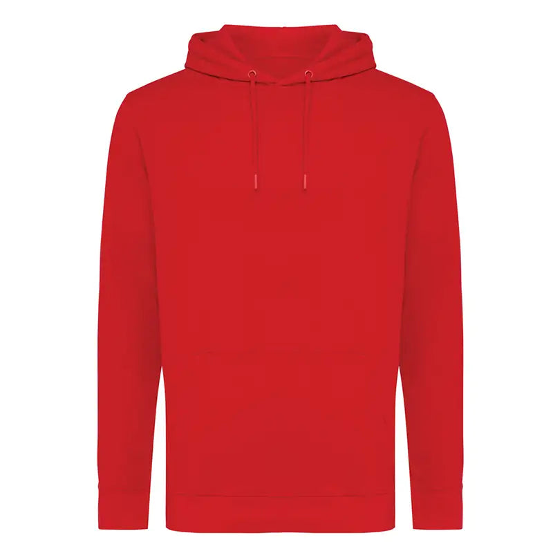 Jasper Red Recycled Cotton Hoodie